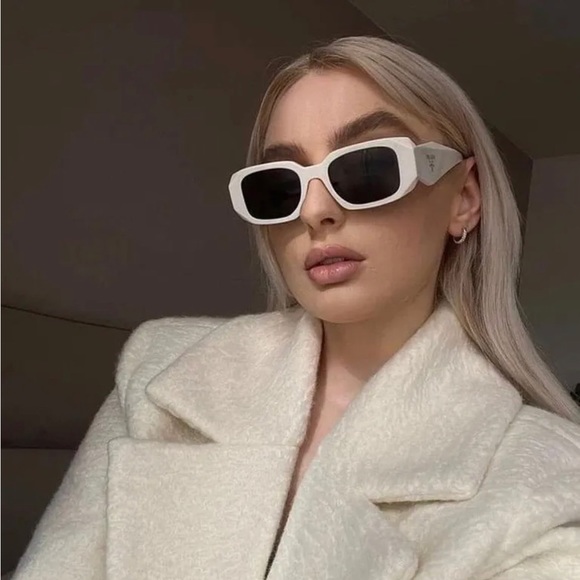 Prada Sunglasses with Mirrored Lenses - Picture 12 of 13